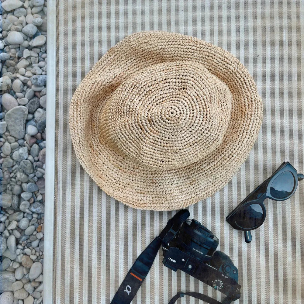 Mini Raffia Sun Hat