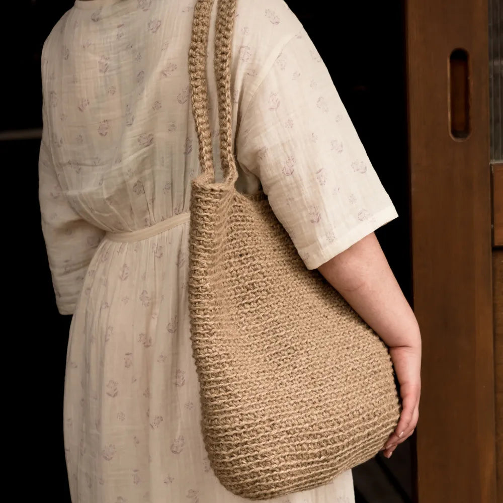 Raffia Market Tote