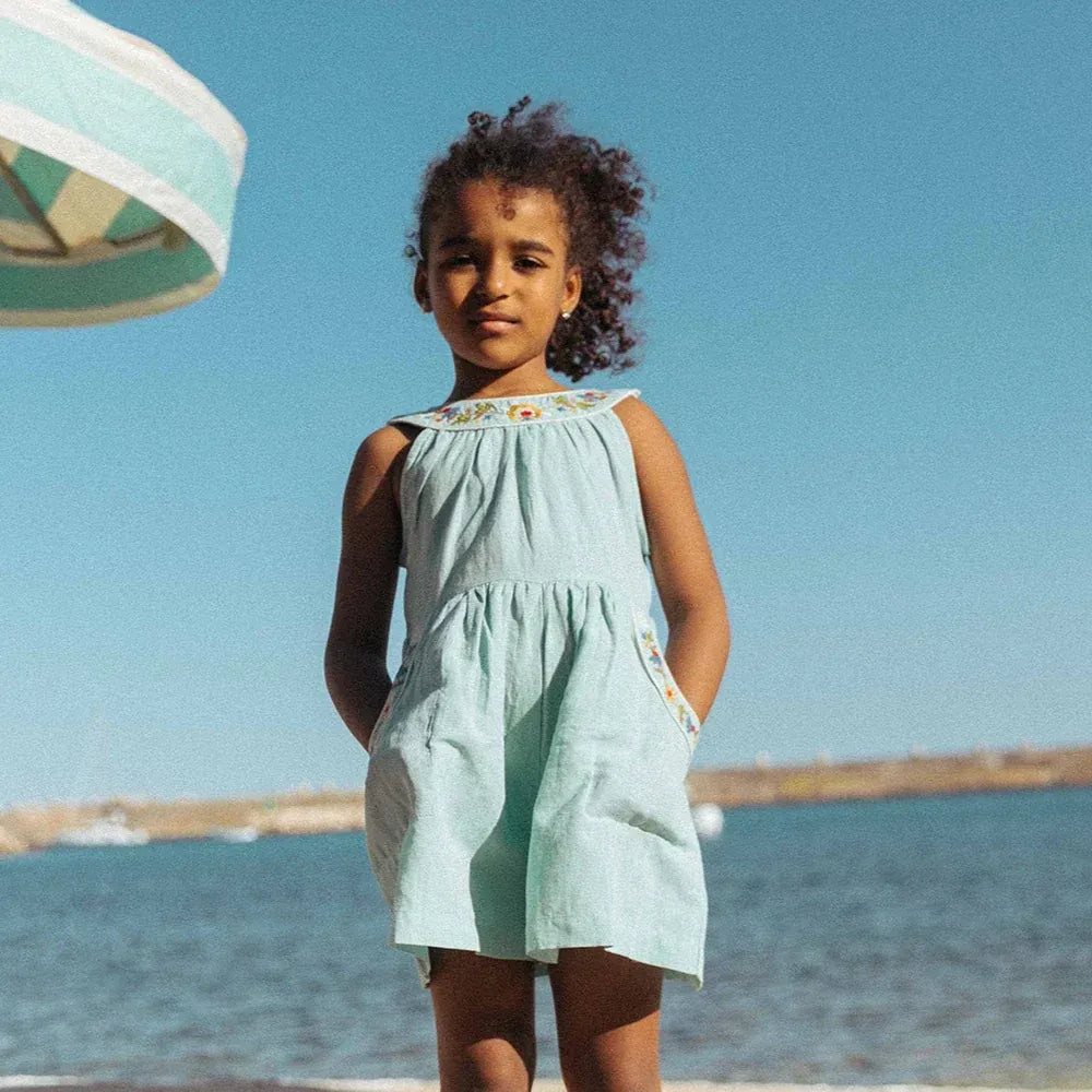 Seaside Linen Romper