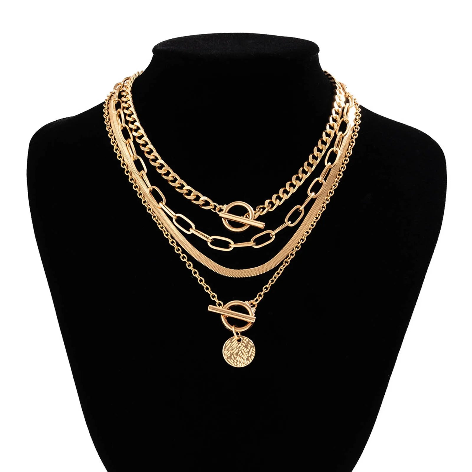 Layered Gold Necklace
