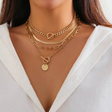 Layered Gold Necklace