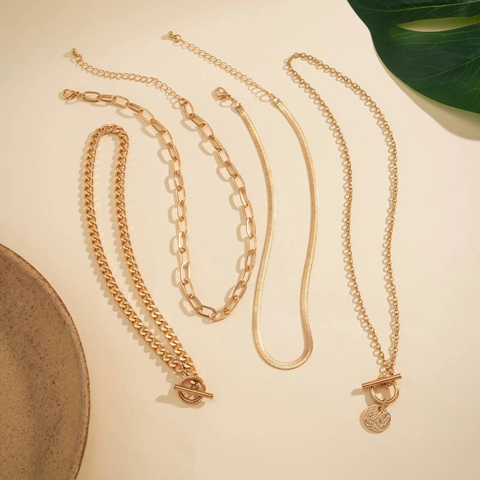 Layered Gold Necklace