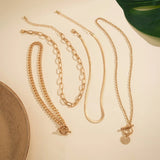 Layered Gold Necklace