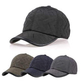 Men Male Earflap Earmuffs Waterproof Baseball Cap Adjustable Blank Golf Sport Outdooors Hat