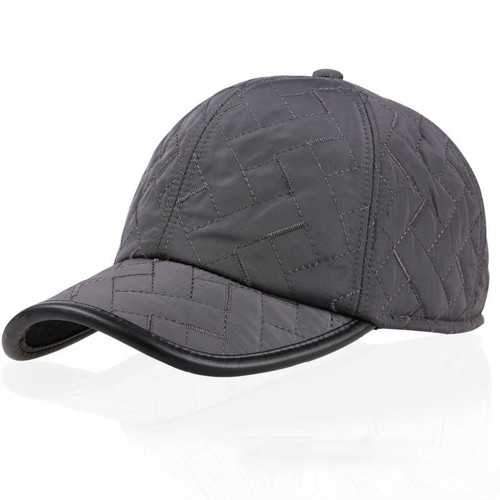 Men Male Earflap Earmuffs Waterproof Baseball Cap Adjustable Blank Golf Sport Outdooors Hat