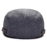 Mens Beret  Newsboy Striped Adjustable Gorras Planas Hat Cabbie Ivy Cap