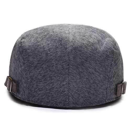 Mens Beret  Newsboy Striped Adjustable Gorras Planas Hat Cabbie Ivy Cap