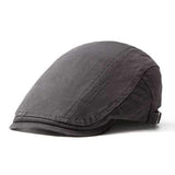 Unisex Men Women Cotton Blend Newsboy Beret Hat Duckbill Golf Flat Buckle Cabbie Cap