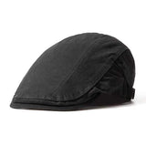 Unisex Men Women Cotton Blend Newsboy Beret Hat Duckbill Golf Flat Buckle Cabbie Cap