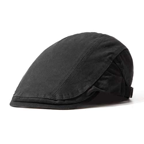 Unisex Men Women Cotton Blend Newsboy Beret Hat Duckbill Golf Flat Buckle Cabbie Cap