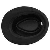 Unisex  Jazz Cap Vintage Woolen Bucket Trilby Brim Fedora Panama Hat