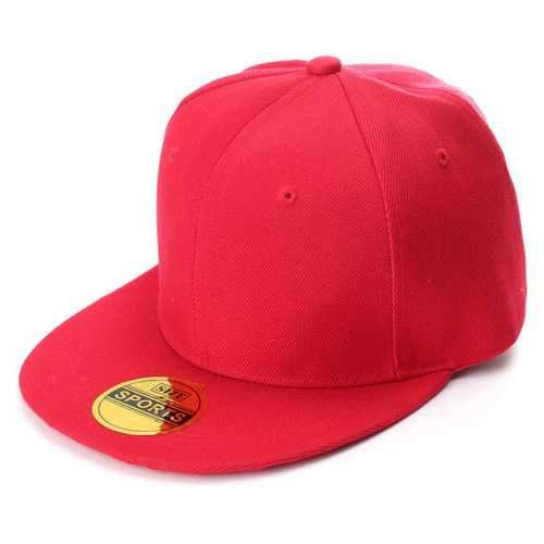 Women Retro Vintage Plain Snap Back Hats Flat Peak Caps Funky Cool Baseball Hat