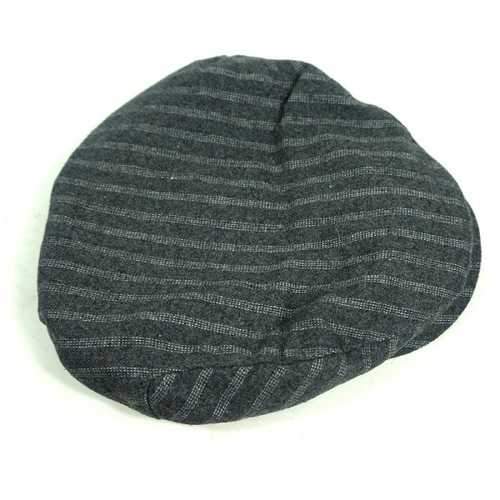 Men Herringbone Tweed Gatsby Newsboy Cap Cotton Ivy Golf Hunting Driving Flat Cabbie Hat