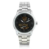 Gucamel GT01 Skeleton Stainless Steel Band Mechanical Men Watch