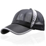 Unisex Men Women Mesh Breathable Summer Hat Sport Adjustable Buckle Baseball Cap