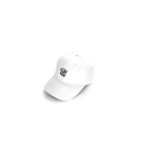 Unisex Women Men Cartoon Bulldog Embroidery Pattern Baseball Cap Adjustable Flat Snapback Hat