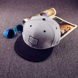 Men Women Snapback Baseball Flat Brimmed Hat Caps Adjustable Skateboard Hip-hop Hats