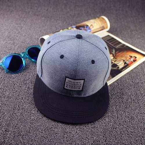 Men Women Snapback Baseball Flat Brimmed Hat Caps Adjustable Skateboard Hip-hop Hats