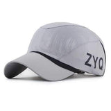 Unisex Polyester Mesh Baseball Cap Quick Dry Outdoor Sport Breathable Snapback Adjustable Hat
