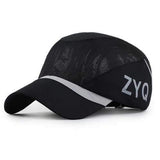 Unisex Polyester Mesh Baseball Cap Quick Dry Outdoor Sport Breathable Snapback Adjustable Hat
