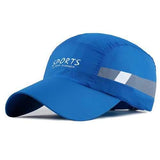 Unisex Polyester Quick Dry Breathable Baseball Cap Outdoor Sport Adjustable Buckle Snapback Hat