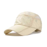 Unisex Nylon Mesh Hole Baseball Cap Outdoor Sport Quick Dry Breathable Hat For Men Women