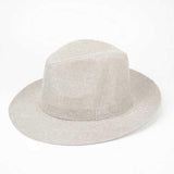 Unisex Men Women Straw Floppy Fedora Hat Derby Beach Trilby Panama Hat