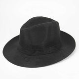 Unisex Men Women Straw Floppy Fedora Hat Derby Beach Trilby Panama Hat