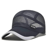 Unisex Men Women Mesh Quick Dry Baseball cap Breathable Outdoor Sport Adjustable Hat