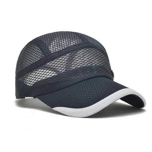 Unisex Men Women Mesh Quick Dry Baseball cap Breathable Outdoor Sport Adjustable Hat