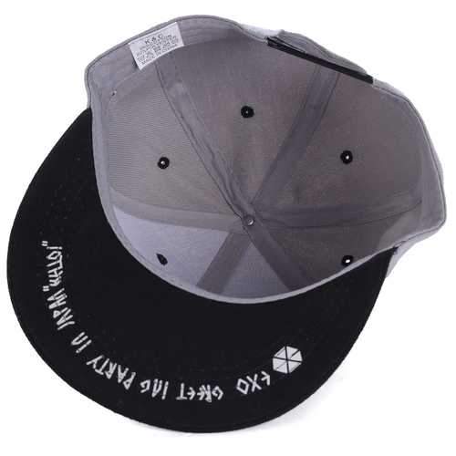 Unisex Letter Hello Embroidery Baseball Cap Adjustable Hipster Outdooors Flat Hip-hop Hats