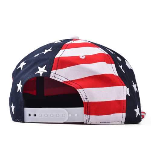 Men Women USA Flag Snapback Caps Adjustable Baseball Cap Hip-hop Hats