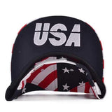 Men Women USA Flag Snapback Caps Adjustable Baseball Cap Hip-hop Hats