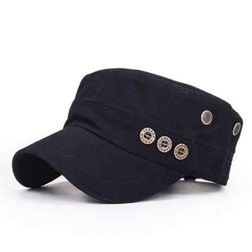 Unisex Men Women Cotton Blend Vintage Military Style Army Baseball Hat Adjustable Sport Sun Flat Cap