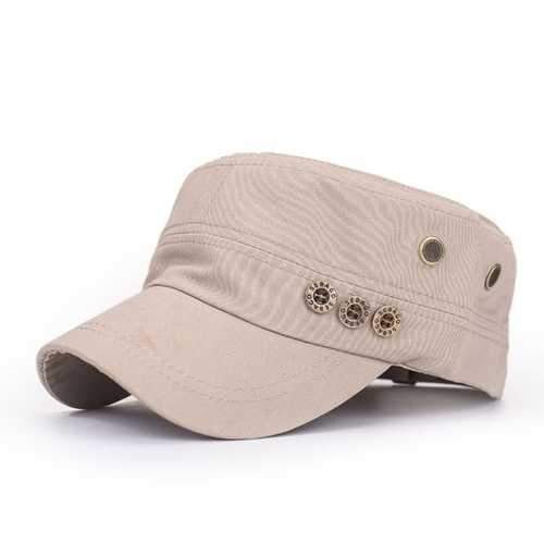 Unisex Men Women Cotton Blend Vintage Military Style Army Baseball Hat Adjustable Sport Sun Flat Cap