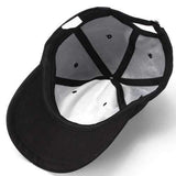 Women Rose Black Baseball Cap Adjustable Men Snapback Sport Hip-Hop Dance Hat