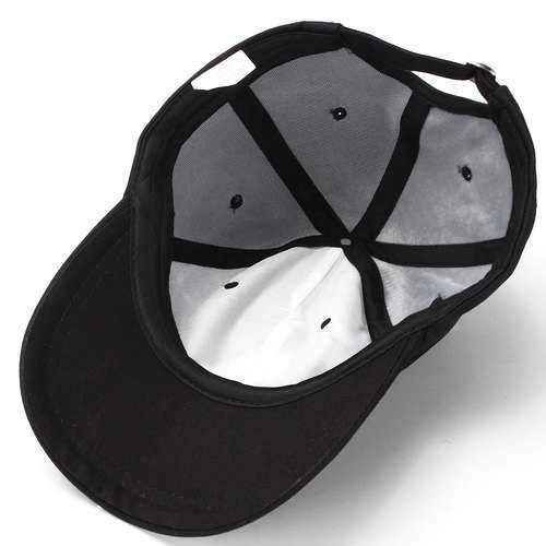 Women Rose Black Baseball Cap Adjustable Men Snapback Sport Hip-Hop Dance Hat
