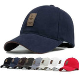 Unisex Men Women Cotton Blend Baseball Cap Hip-hop Adjustable Snapback Golf Outdooors Hat
