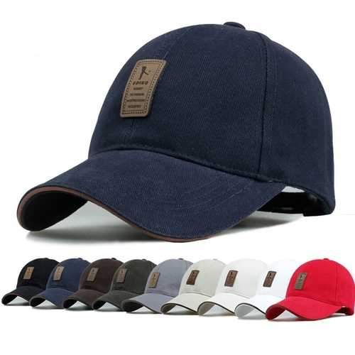 Unisex Men Women Cotton Blend Baseball Cap Hip-hop Adjustable Snapback Golf Outdooors Hat