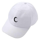 Unisex Embroidered Moon Baseball Cap Hip-hop Hat Couple Hat Retro Sport Bent Hats
