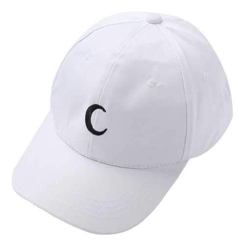 Unisex Embroidered Moon Baseball Cap Hip-hop Hat Couple Hat Retro Sport Bent Hats