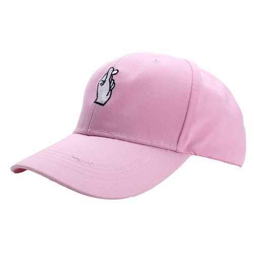 Unisex Hand Love Hip-hop Cap Cotton Blend Adjustable Hat