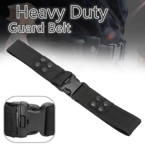Men Heavy Duty Security Utility Belt Guard Paramedic Army Police  Nylon Waistband