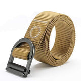 120CM Men Nylon Alloy Buckle Belt Military Tactical Durable Pants Strip