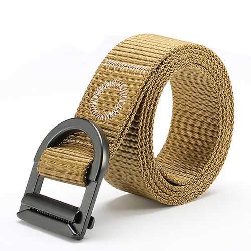 120CM Men Nylon Alloy Buckle Belt Military Tactical Durable Pants Strip