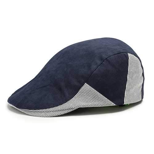 Unisex Men Women Corduroy Cotton Beret Hat Buckle Adjustable Paper Boy Newsboy Cabbie Golf Cap