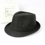 Cotton Wide Brim Panama Fedora Hats Beach Visor Hat