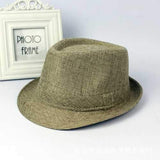 Cotton Wide Brim Panama Fedora Hats Beach Visor Hat