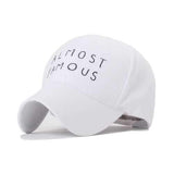 Boys Girls  Embroidery Letter Baseball Cap Adjustable Hip-Hop Strapback Trucker Hats