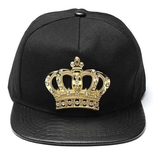 Women Snapback Hats Crown KING Baseball Caps Men Adjustable Hip-hop Hats